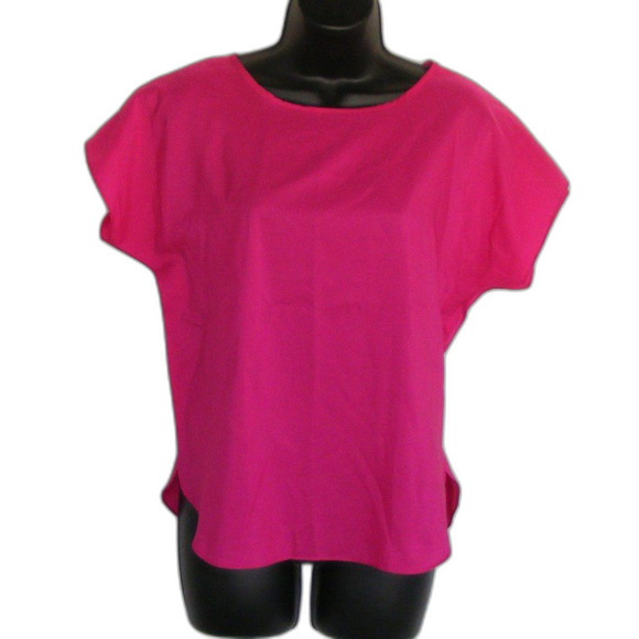 2 LAUREN LEE Tops, S, Purple & Berry pink, Vintage, Short Drop sleeves, vented - Picture 2 of 9